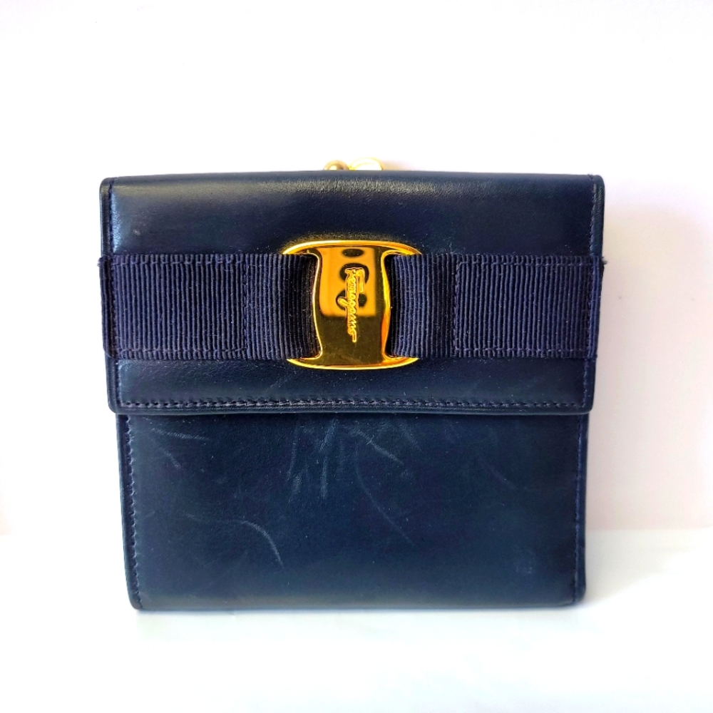 Salvatore Ferragamo Cordovan Leather Wallet